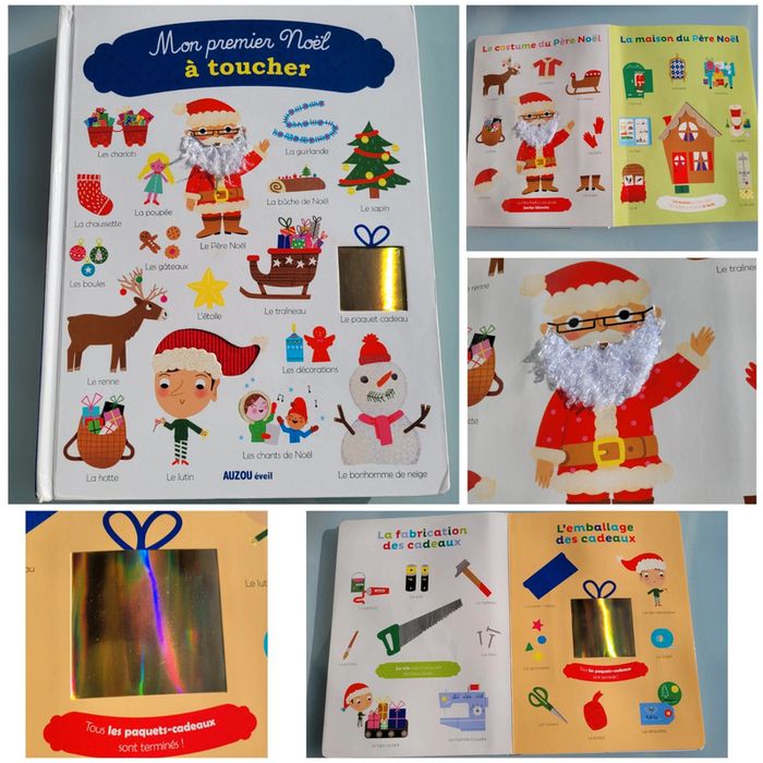 Livre grand format : 🎄 Mon Premier Noël 🎅  à toucher (53)