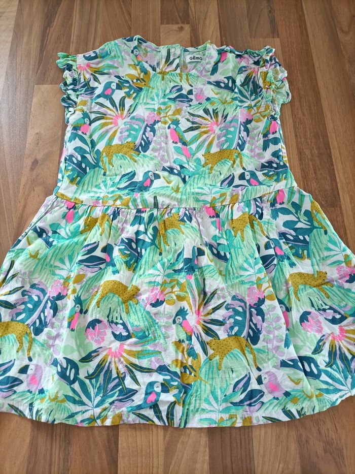 Robe tropicale gémo 3 ans