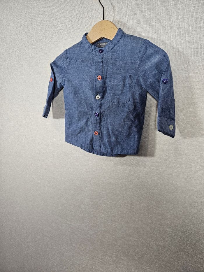 Chemise manche longue 3 mois canada house - photo numéro 4