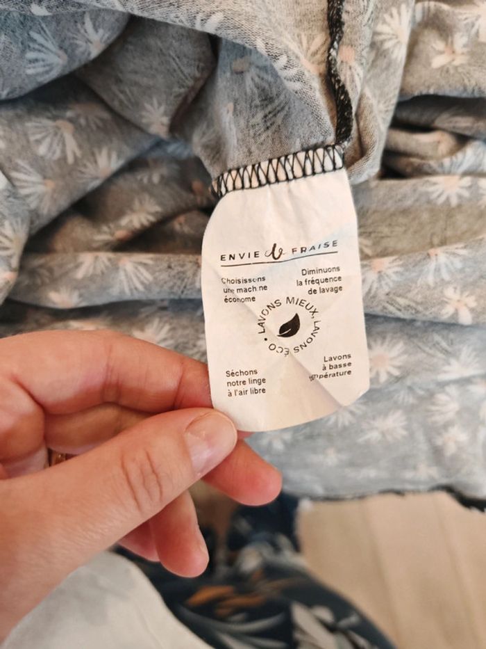 Robe longue d'allaitement marguerite Envie de fraise 42/44 - photo numéro 5