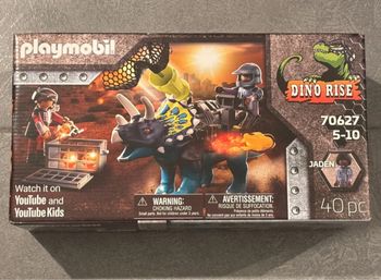 Playmobil 70627 Triceratops et Soldats neuf