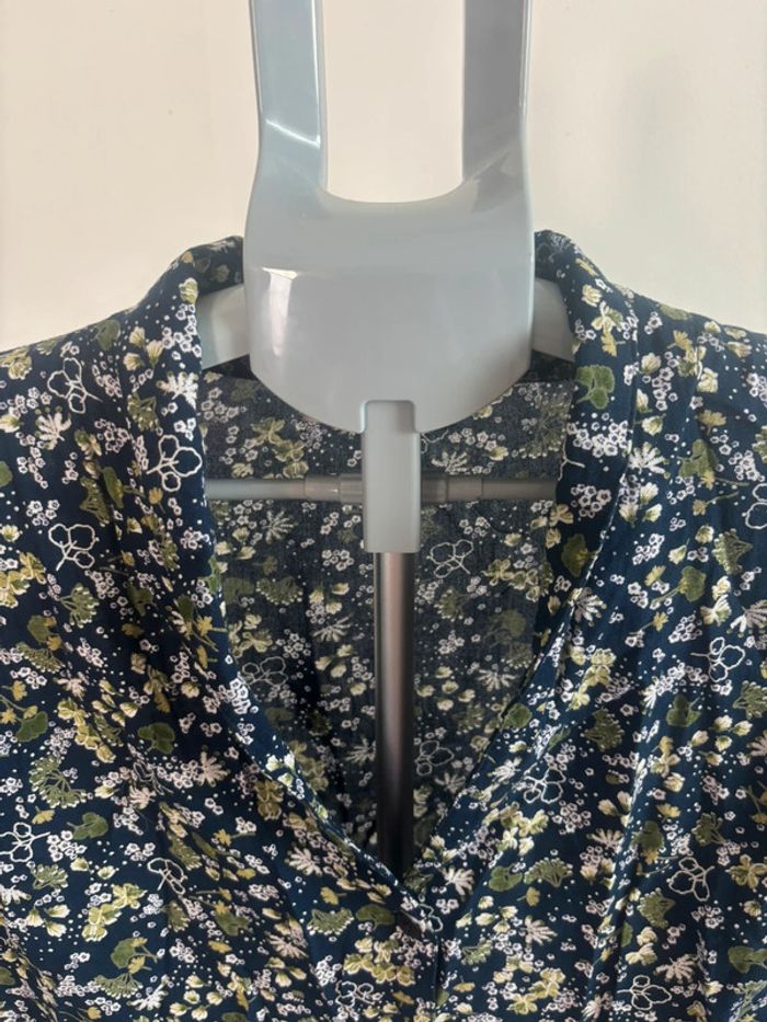 Chemise en col V fleuri u collection taille XXL/44 - photo numéro 6