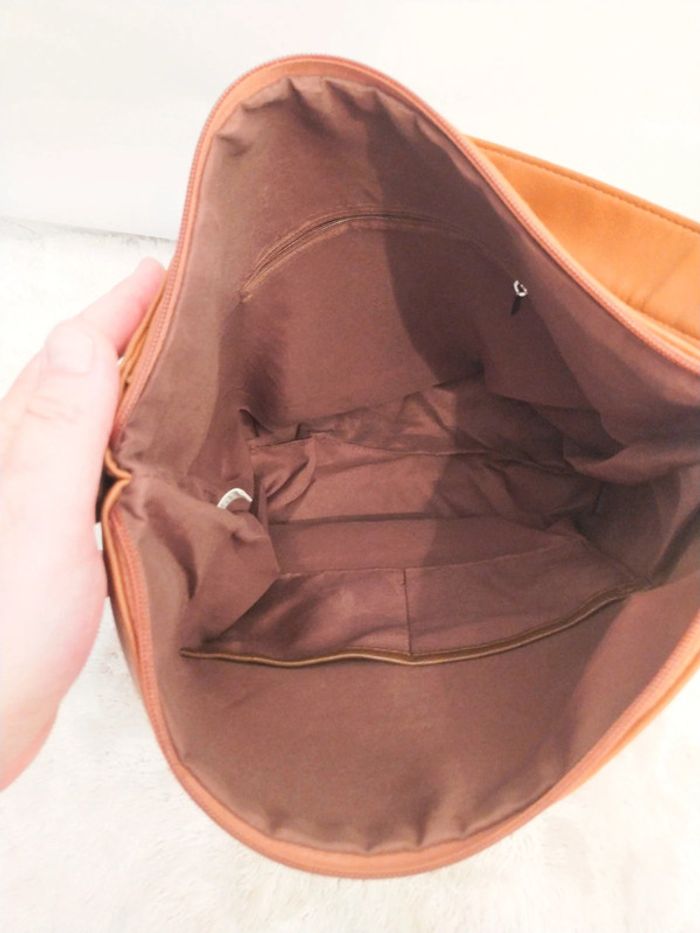 Sac a main bandoulière marron - photo numéro 6