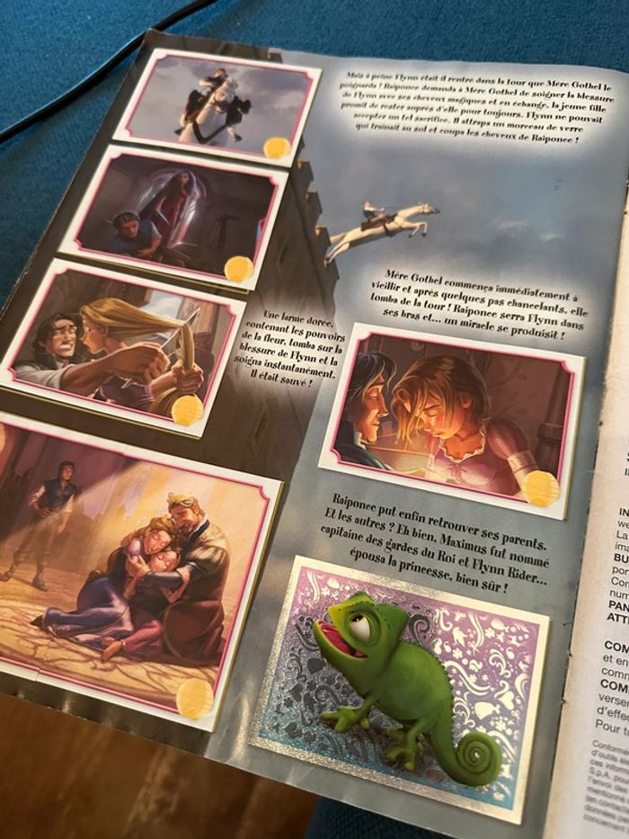 Album Panini complet Disney Raiponce princesse sticker autocollants collection - photo numéro 10