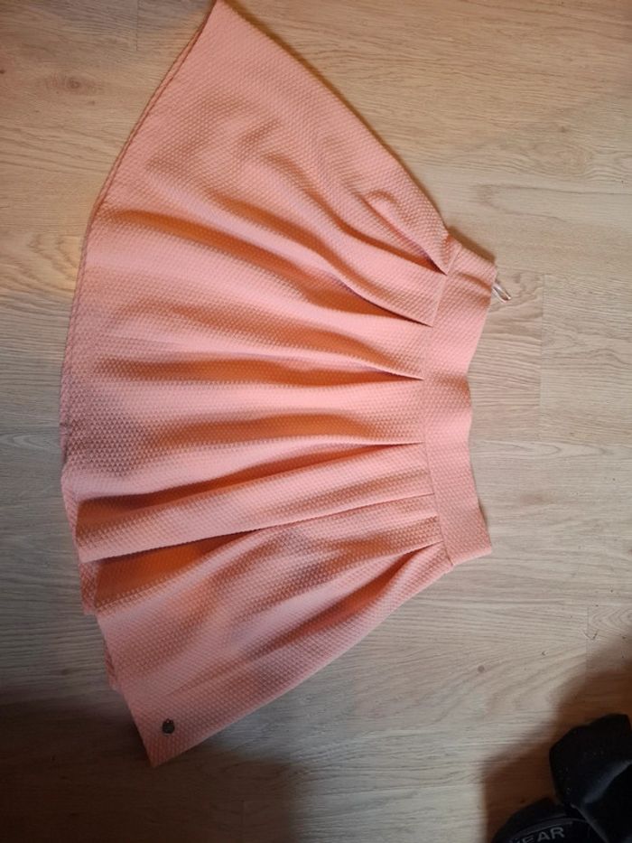 Jupe orange pêche