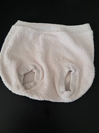 Cache couche/ culotte éponge t 3mois