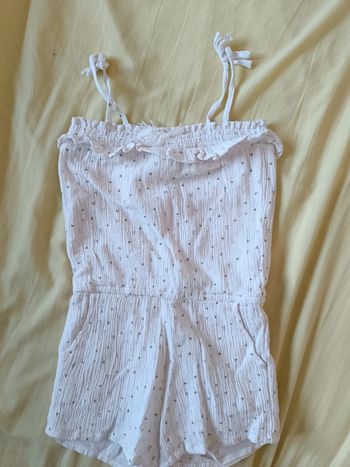 Combi short blanche Kiabi