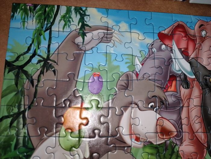 Puzzle le livre de la jungle moogly Disney - photo numéro 8