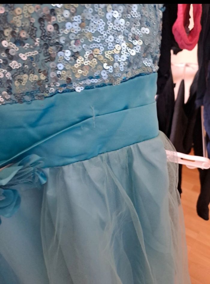 Robe bleu 160 cm - photo numéro 4