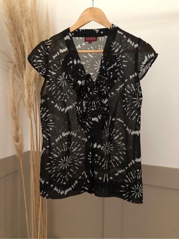 Chemisier sans manches col lavallière - la City 1