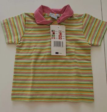 Polo manches courtes fille Orchestra 18 mois neuf