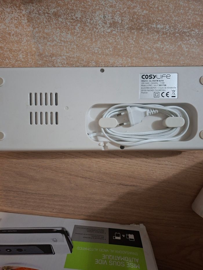 Appareil mise sous vide  alimentaire - photo numéro 7