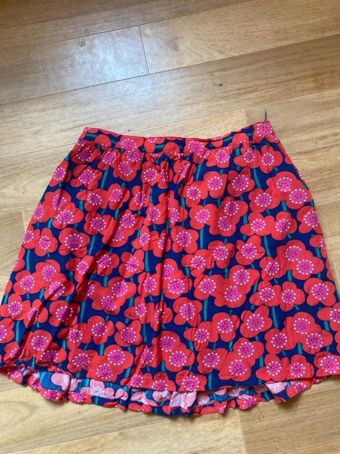 Jupe à fleur fille taille 12 ans