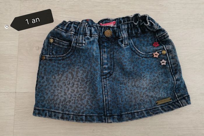 Jupe jean fille 12 mois 1 an