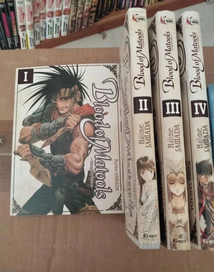 Manga Blood Of matools tome 1 à 4