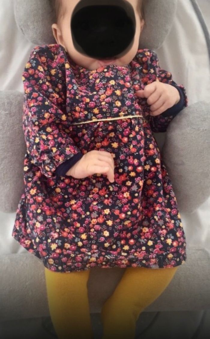 Robe tape à l œil liberty 3 mois - photo numéro 2