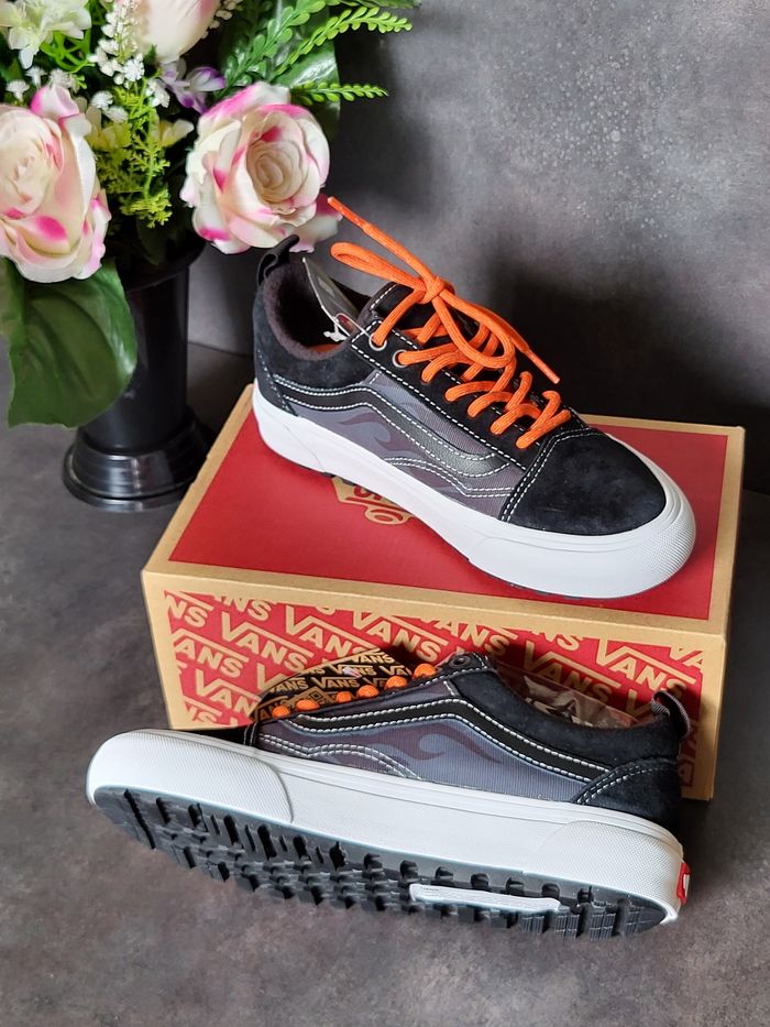 Vans Old Skool Mte Tonal Flame Black Asphalt - Unisex - Size : 36.5 🌈🌈 - photo numéro 3