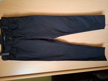 Pantalon slim noir homme, Kiabi, Taille 38 et longueur 32
