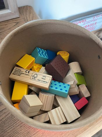 Blocs de construction en bois