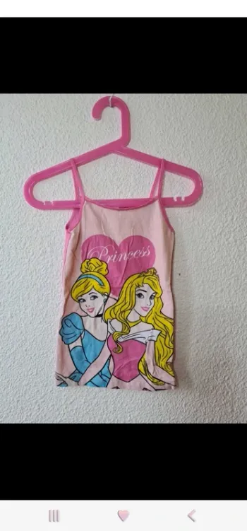 débardeur rose Princesse Disney