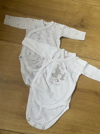 Lot de 2 bodies 50 cm