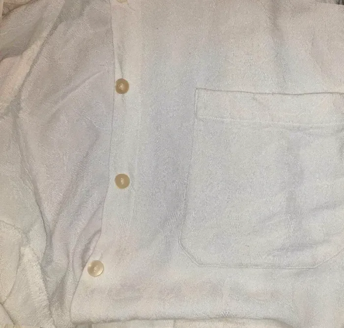Chemise longue motif blanc - photo numéro 5