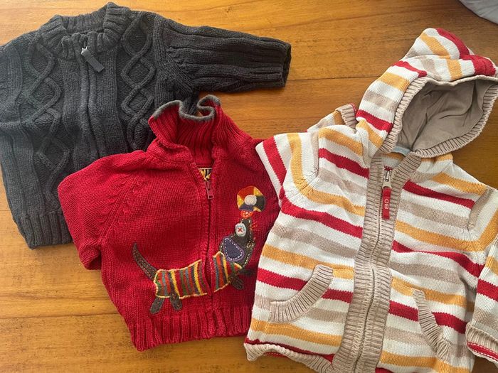 Lot 3 gilets