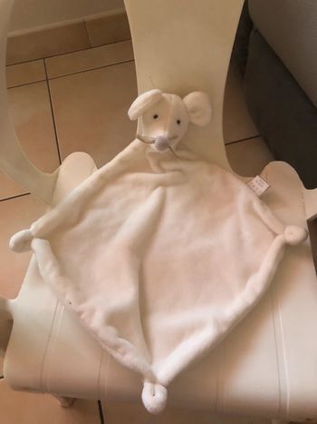 Doudou mouchoir souris zara