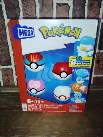 Méga construx Pokémon type eau 
