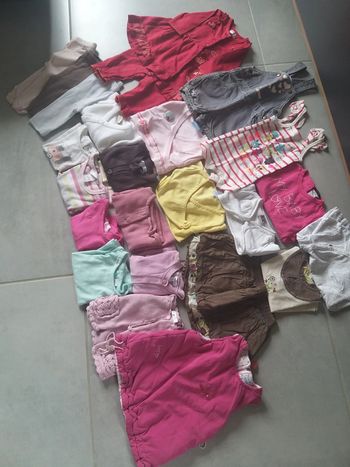 Lot de vêtements été fille en 3 mois