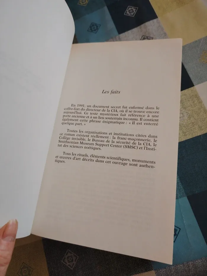 Livre Le symbole perdu - photo numéro 5