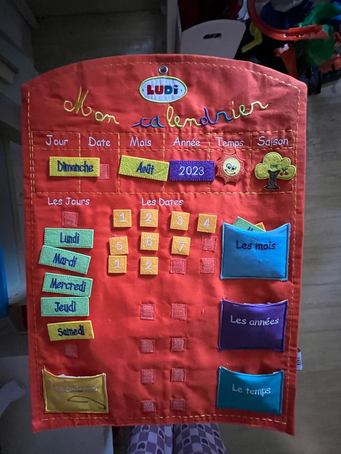 Calendrier + planning hebdomadaire - photo numéro 3