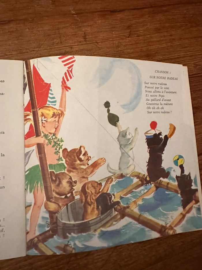 Livre disque Le Voyage de Caroline ancien Le Petit ménestrel Pierre Probst disque Ades album musique - photo numéro 4