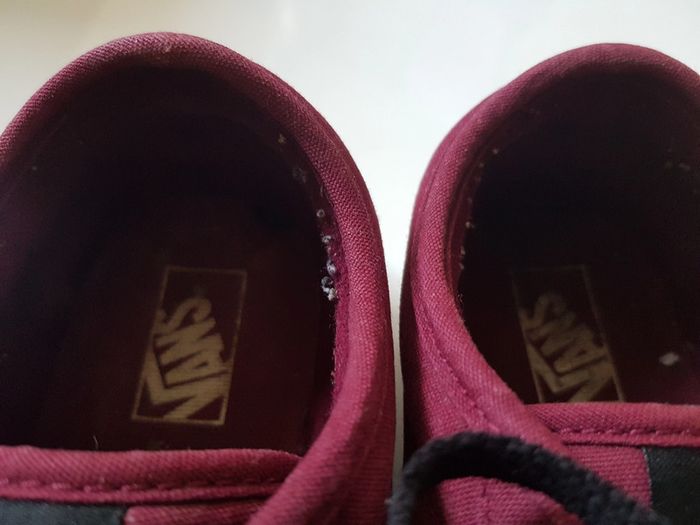 Vans bordeaux taille 37 - photo numéro 3