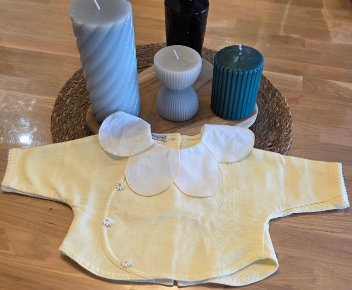 Ensemble jaune 2 pieces 1 mois - photo numéro 2