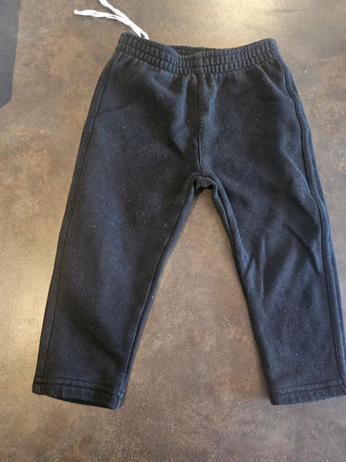 Pantalon noir jooging 18 mois