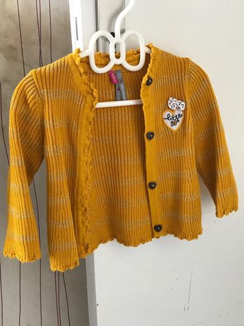 Gilet orchestra bébé fille