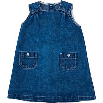 Robe sans manche 6 mois en jean Petit Bateau