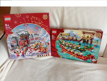 2 Boites de légo du Nouvel an chinois : 80103 et 80106