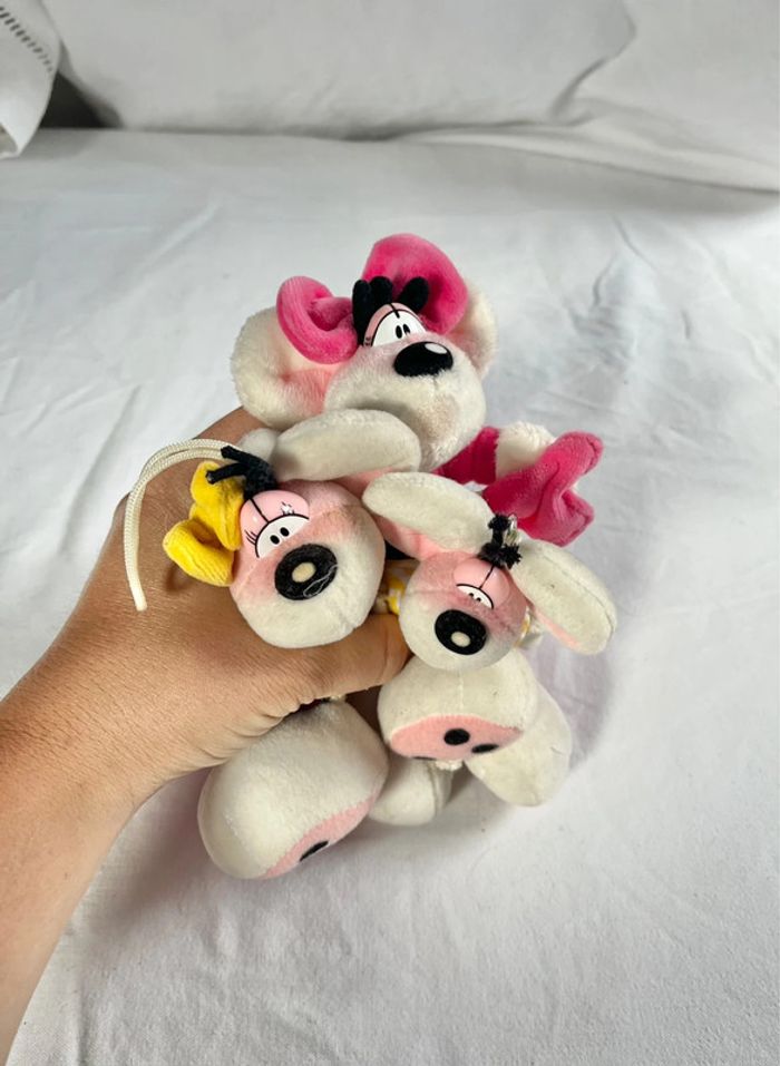 Ensemble peluches diddl - photo numéro 2