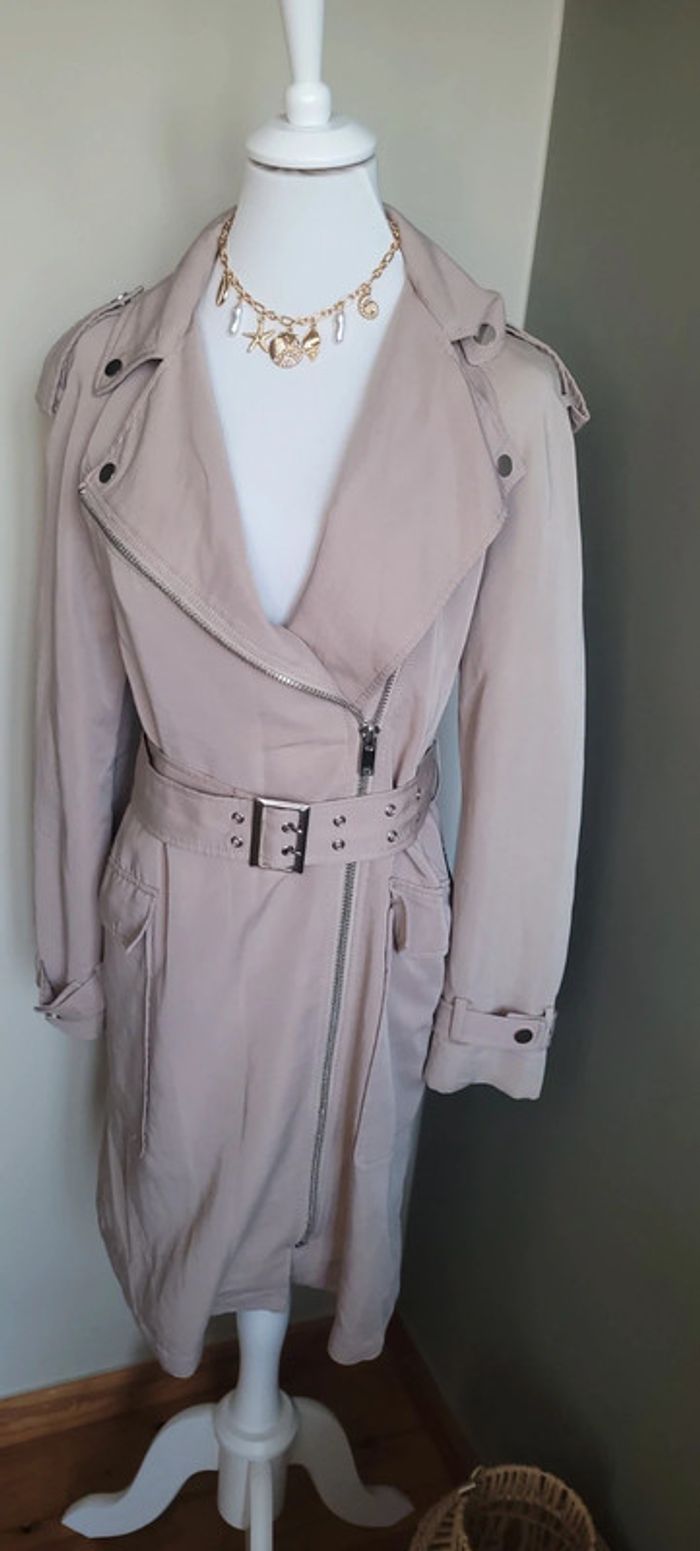 Jolie veste trench léger Lost ink Taille XS Parfait état