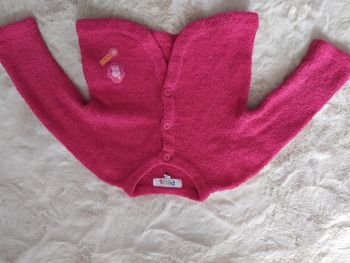 Gilet rose 18 mois LCDP