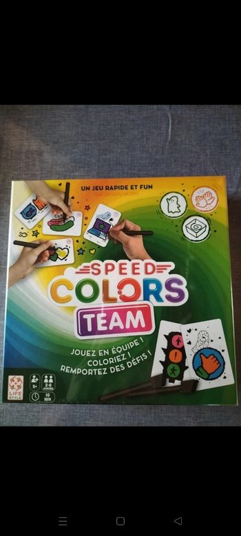 Jeu Speed colors team Lifestyle