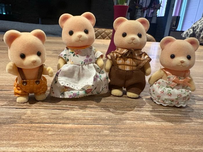 Famille Ours Sylvanian Neuf - photo numéro 3