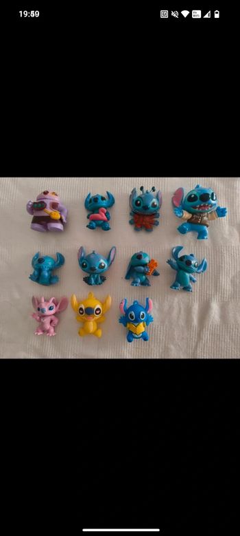 Lot figurines stitch ( neuf)