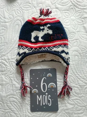 Bonnet tout doux Levi's 6 mois