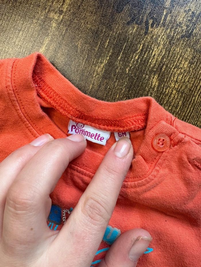 TEE shirt 6m - photo numéro 2