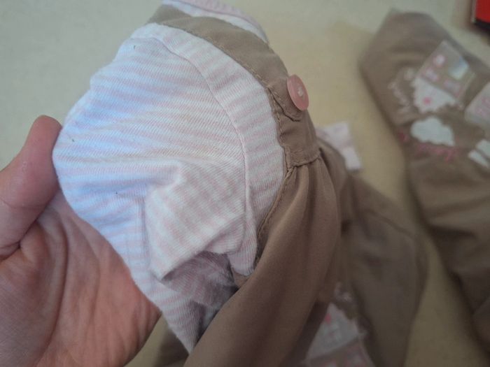 Lot de 2 robe identique jumelles 6 mois - photo numéro 4