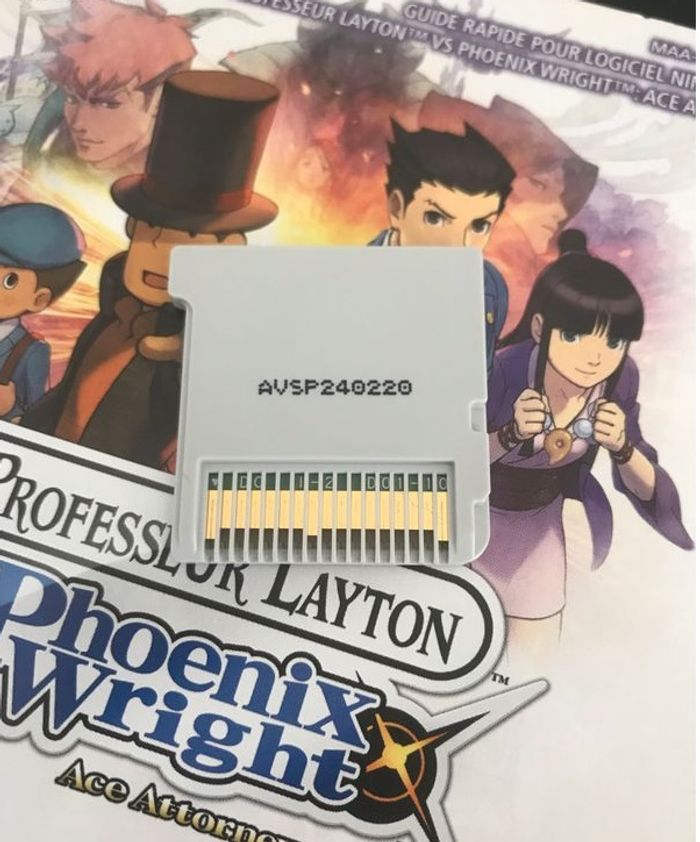 Professeur Layton vs Phoenix Wright : Ace Attorney Nintendo 3DS FR COMPLET VIP - photo numéro 7