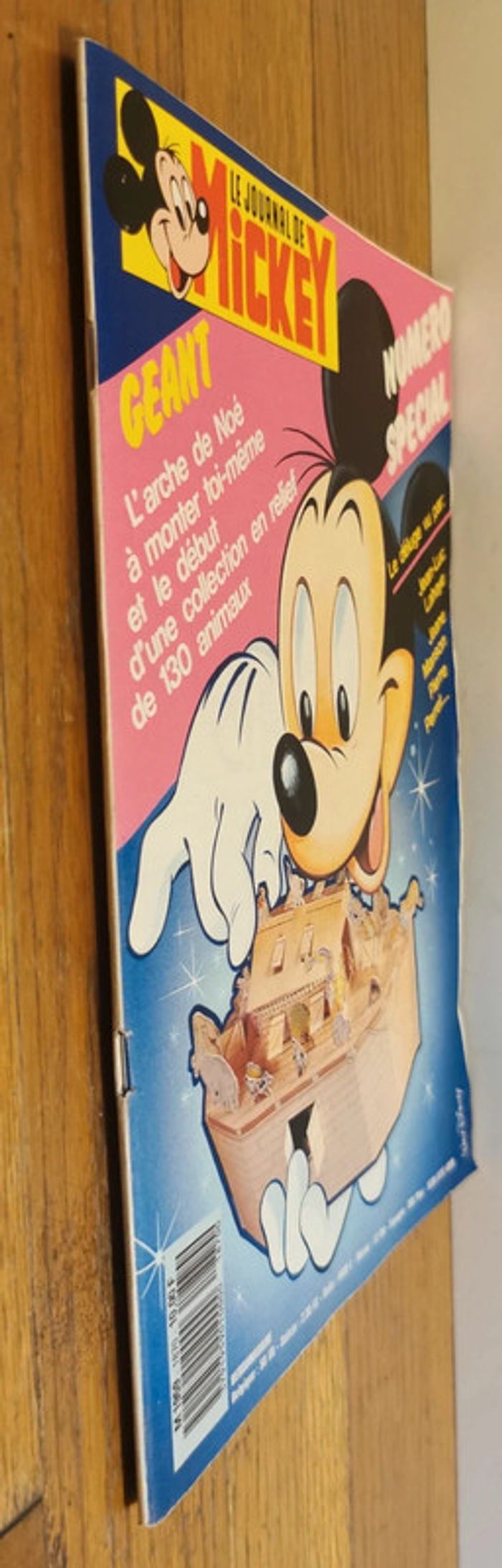 Ancien journal de mickey avec cadeau Arche de Noé 1988 N°1870 vintage - photo numéro 19
